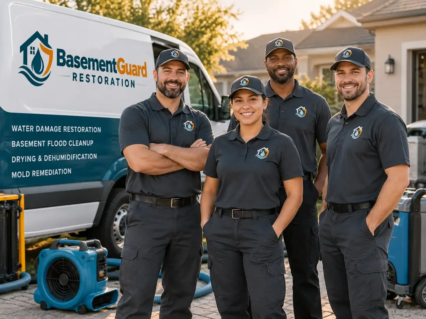 Basement Water Damage Restoration company in Danforth, IL